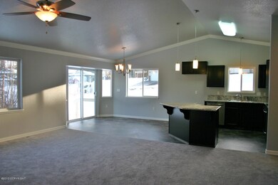 Kitchen, Dining, Living