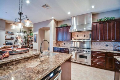 Viking applianced kitchen
