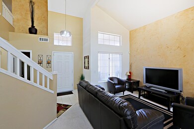 Foyer and Living Room