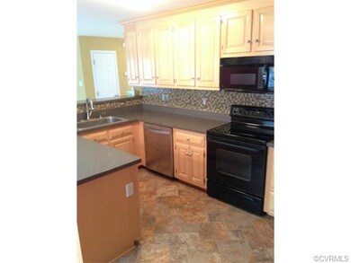 Kitchen...Very open! New tile backsplash, tile flo