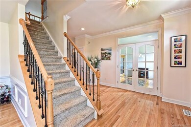 Hardwood flooring throughout first level. Living R