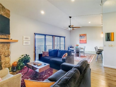 One level unit with lots of open space.
