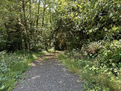 Gravel Drive to Homesite