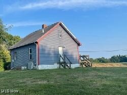 Rear exit from kitchen area