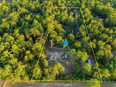 This aerial view shows the breadth of this nearly