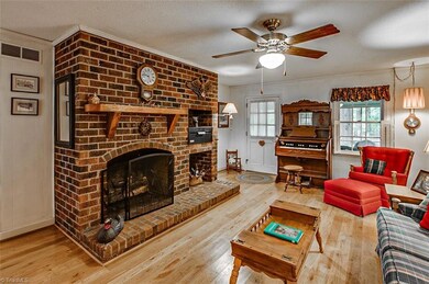 Fireplace Mantle from Old Tobacco Barn, Wood Floors from an Old Barn.