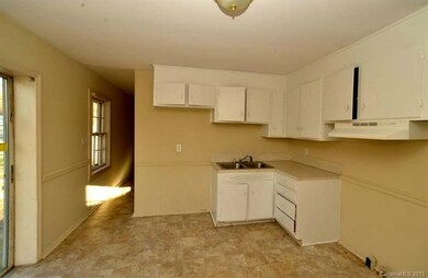 Kitchen with access to the back yard!