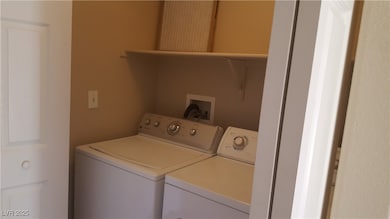 Laundry room with independent washer and dryer