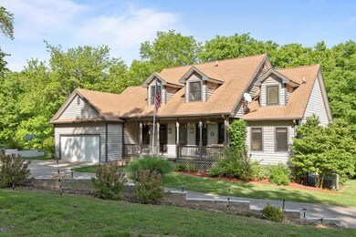 Nestled in the middle of 21.6 acres