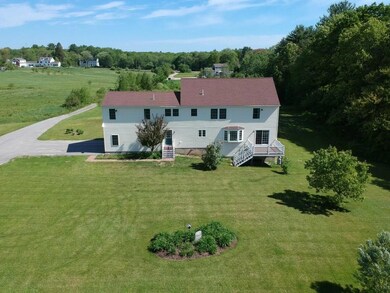 Exterior View with new deck and...