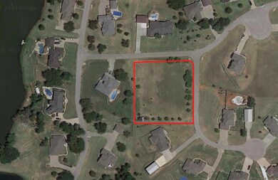 Corner lot with tree line on East side and south s