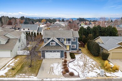 aerial of home