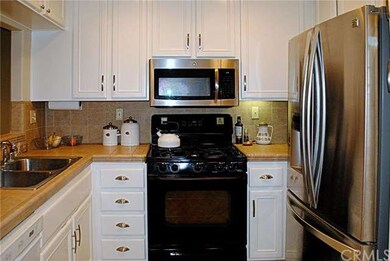 The efficient Kitchen with its recessed lighting--