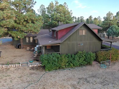 West side of home