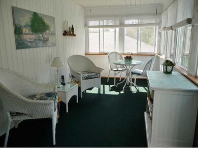 Porch - Enclosed. The enclosed porch is the perfec