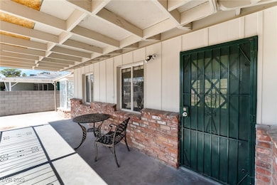 View of patio