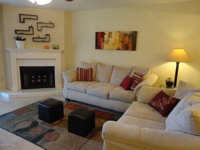 Living Room with fireplace