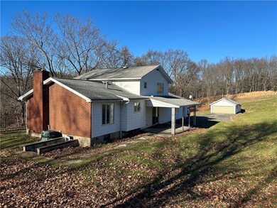 Rear of home