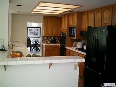 Another view of the extremely large kitchen with w