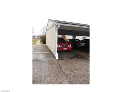 Carport just steps away from unit!