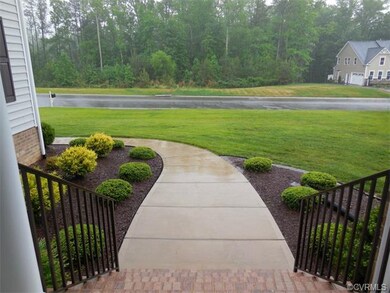 From the front porch.