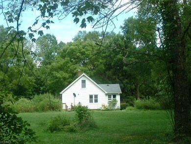 Side view of house
