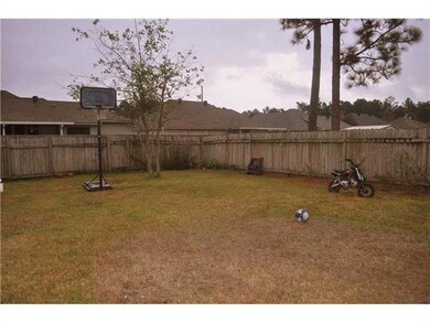 Backyard. lovely large back yard with room to run
