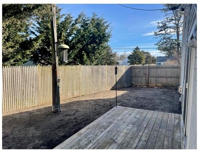 Backyard fence