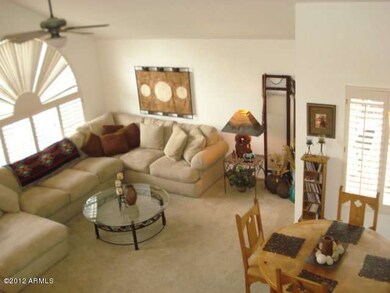 View from stairs above