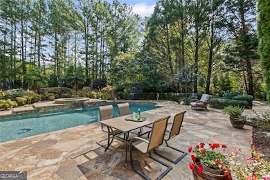 SALT WATER POOL WITH SPA