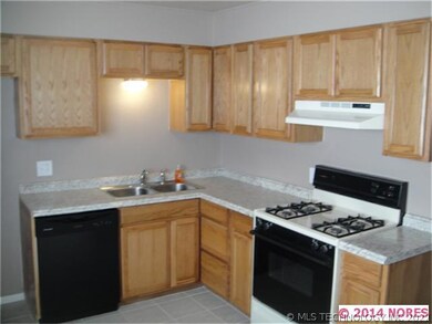 Kitchen with new cabinets