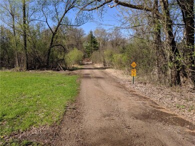 Road into the property.