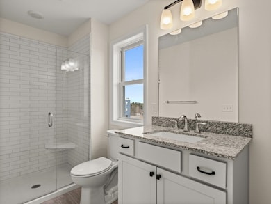 Primary Bath with Tiled Shower