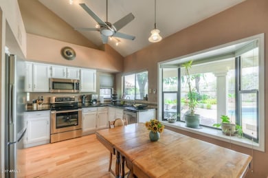 Remodeled kitchen