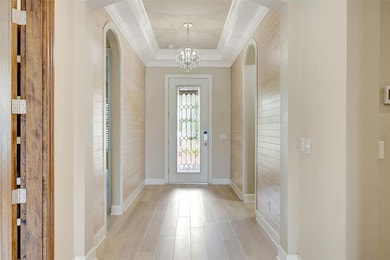 Inviting foyer