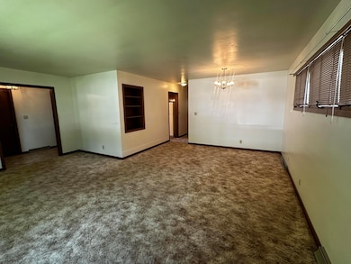 Living room into Formal dining