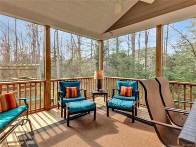Enjoy the screened porch nearly all year long