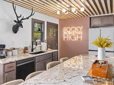 Custom artwork and neon in all the fun spaces