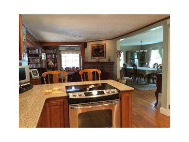 Kitchen. Kitchen Open to Family and Dining Room