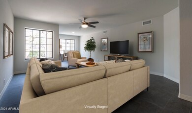 Living Room & Library