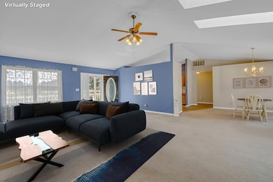 Great Room Virtually Staged