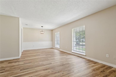 Formal living and dining off of entry.