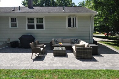 Beautiful, new stone patio