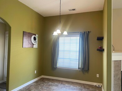 Unfurnished dining area featuring a wealth of natu