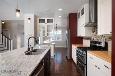 Granite counter tops and stainless steel appliance