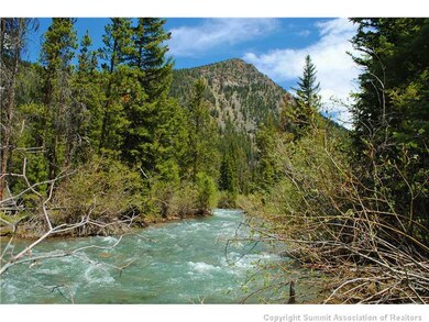 View. The Snake River protected wetlands borders t