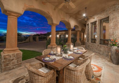 Loggia at Sunset