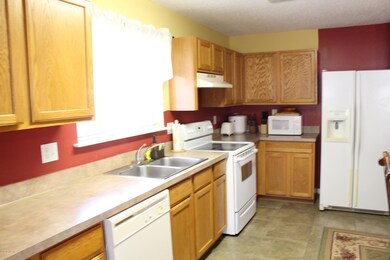Kitchen with tile floors
