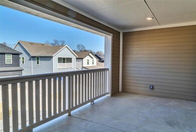 Balcony with a residential view