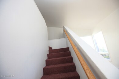 stairs to upper unit